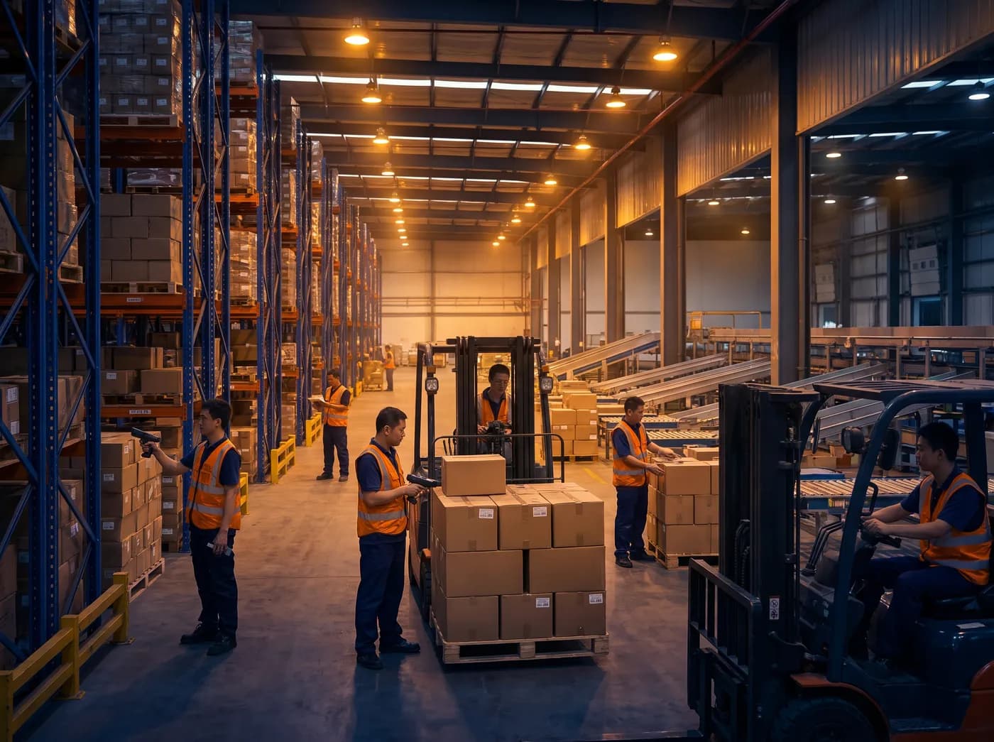 AgilFreight consolidation warehouse in Guangzhou